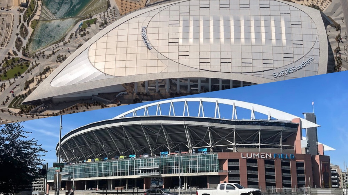 دو ورزشگاه میزبان دیدارهای ایران در جام جهانی را بهتر بشناسید+تصاویر‎ و فیلم