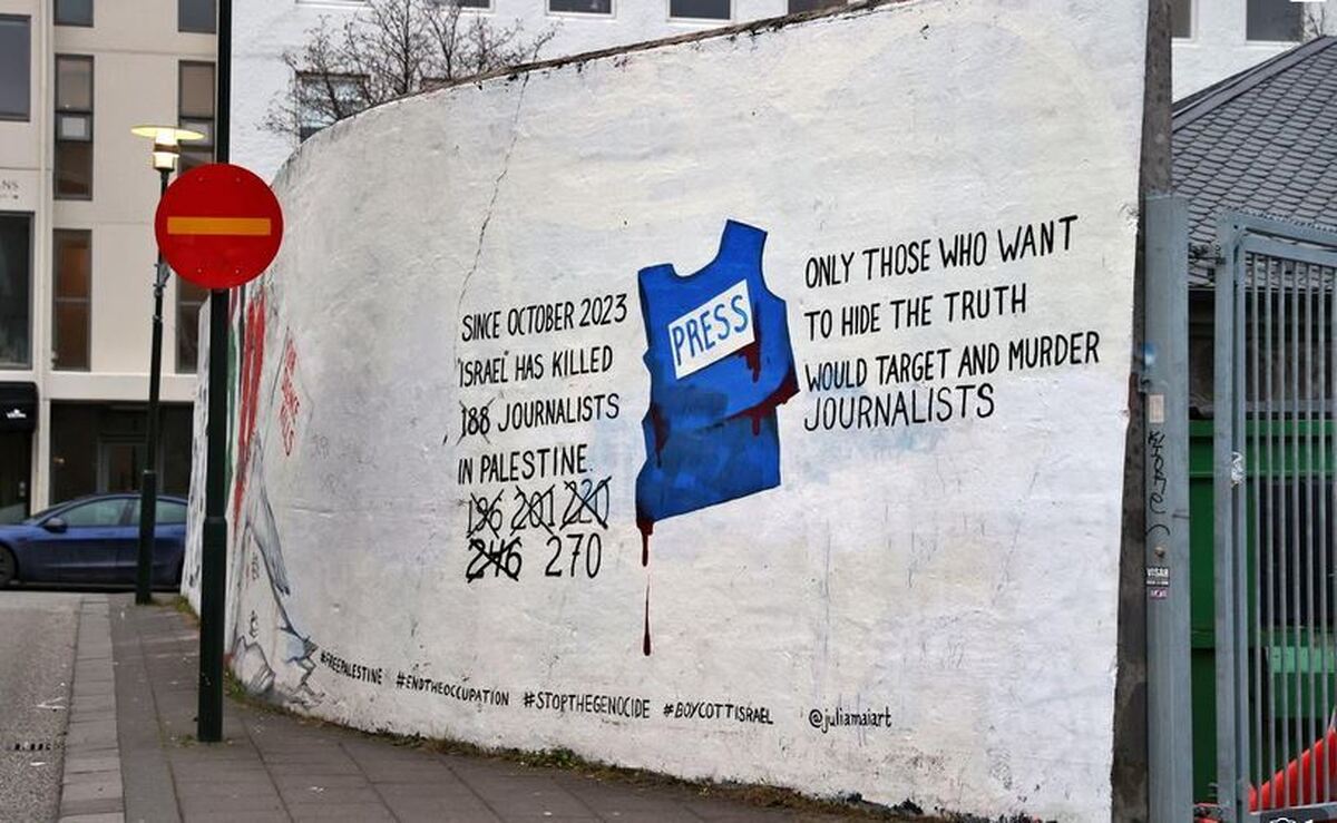 اسرائیل در نوامبر ۵۷ تخلف خشونت بار علیه خبرنگاران فلسطینی مرتکب شد