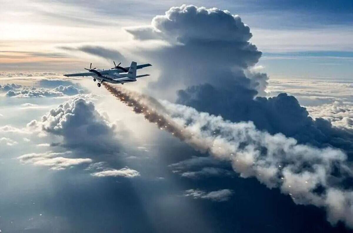 دومین پرواز پهپادی بارورسازی ابر‌ها در حوضه آبریز زاینده رود انجام شد