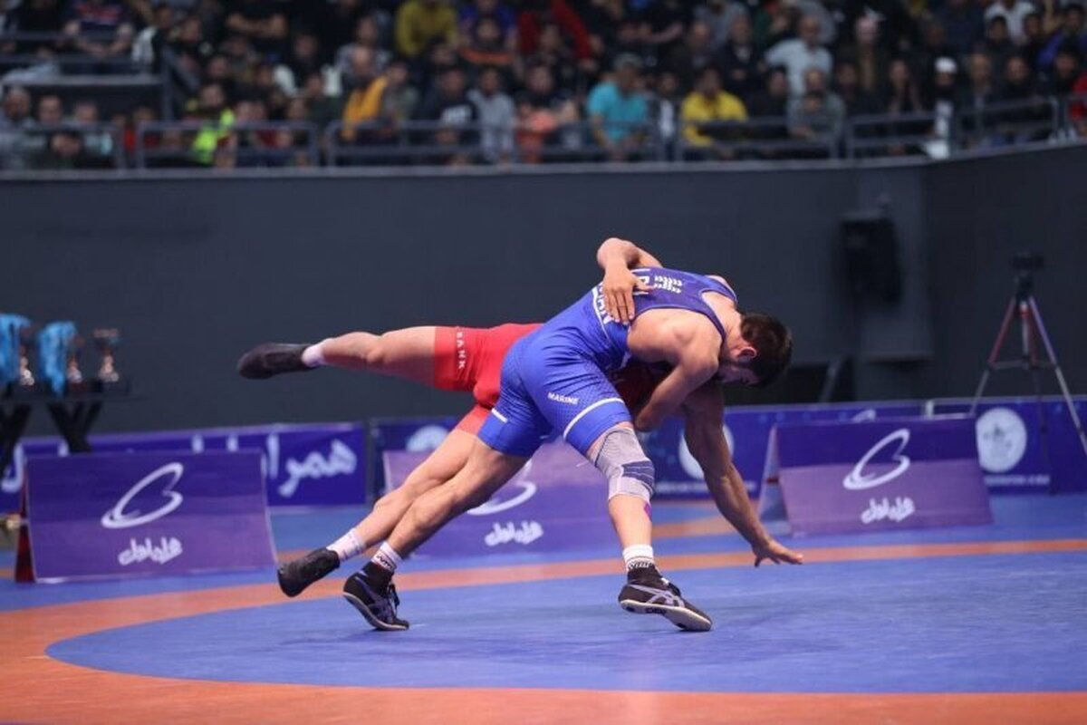 برگزاری فینال لیگ برتر کشتی آزاد با حضور ماموران نادو