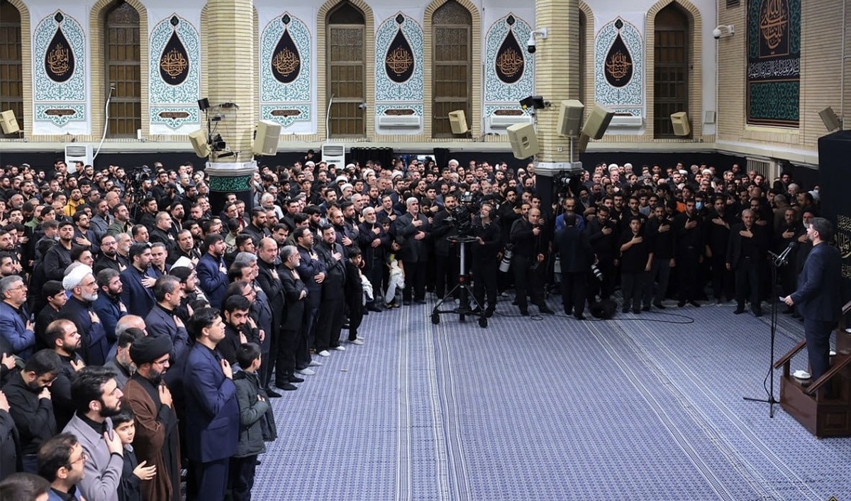 برگزاری مراسم عزاداری شب شهادت حضرت زهرا(س) با حضور سران قوا