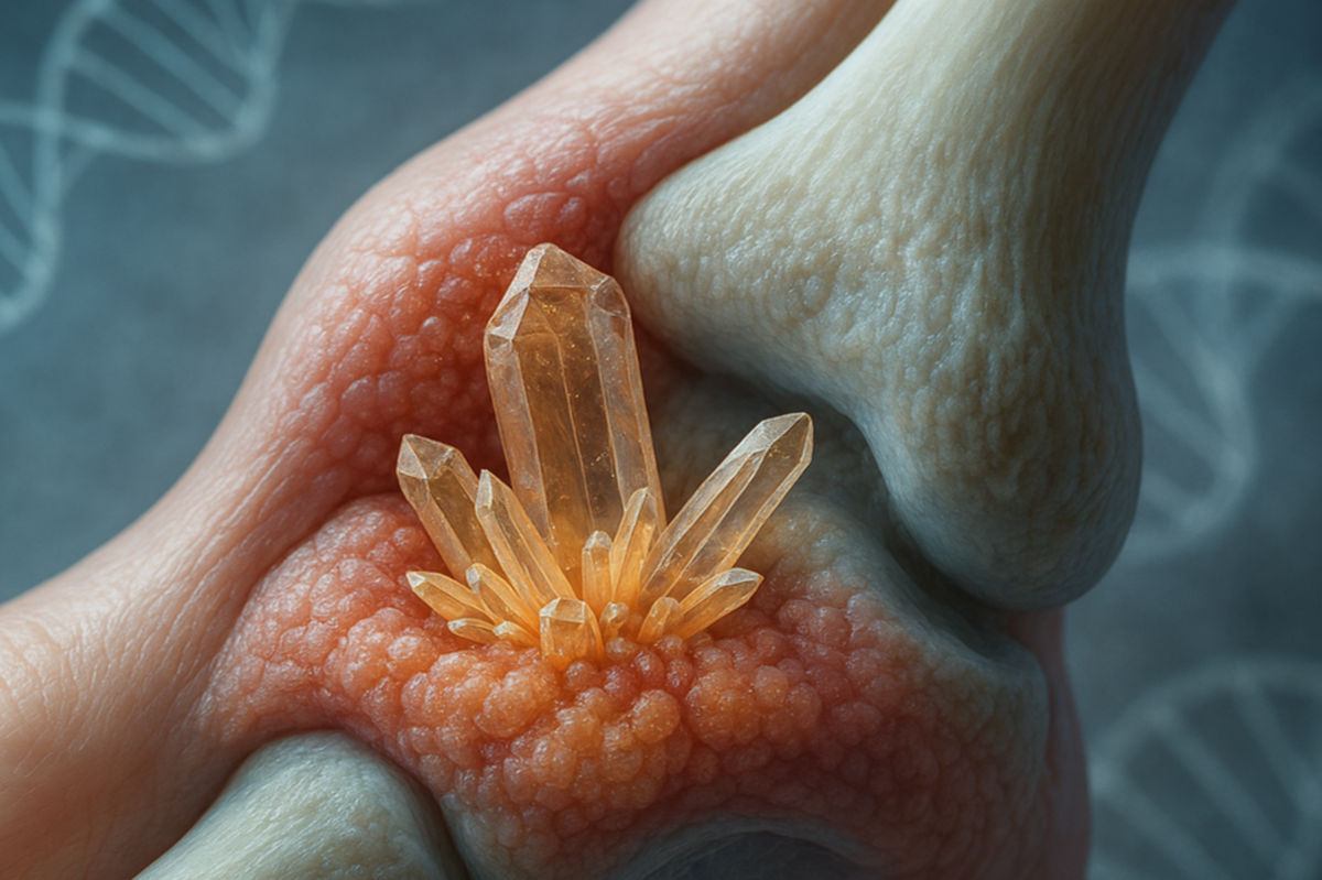 فرد مبتلا به نقرس مقصر نیست