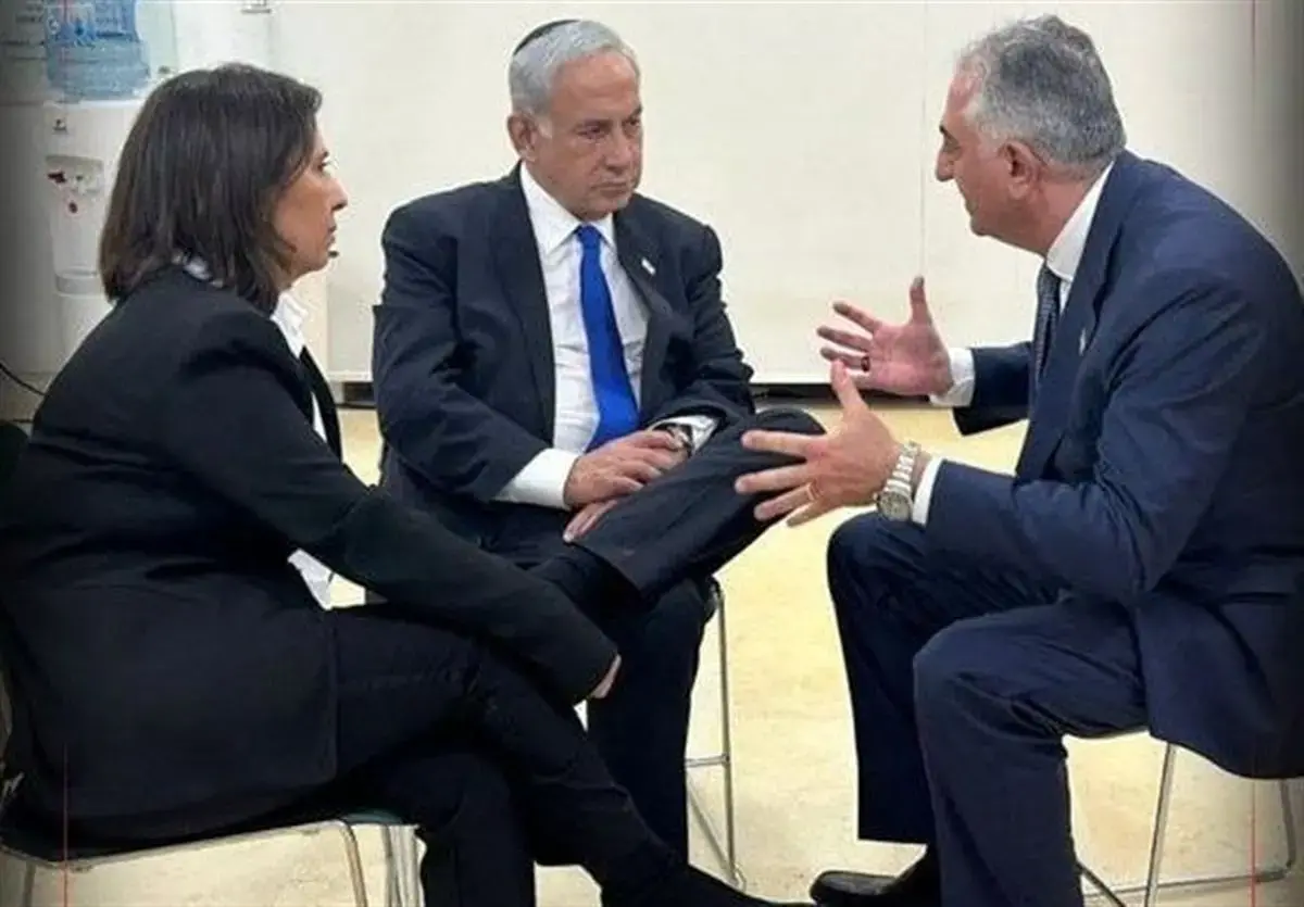 «عمله اسرائیل»  رضا پهلوی، مهره منتخب کابینه نتانیاهو