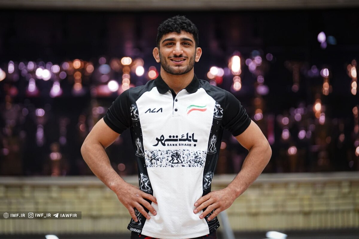 پاداش مدال طلا به دانیال سهرابی اهداء شد