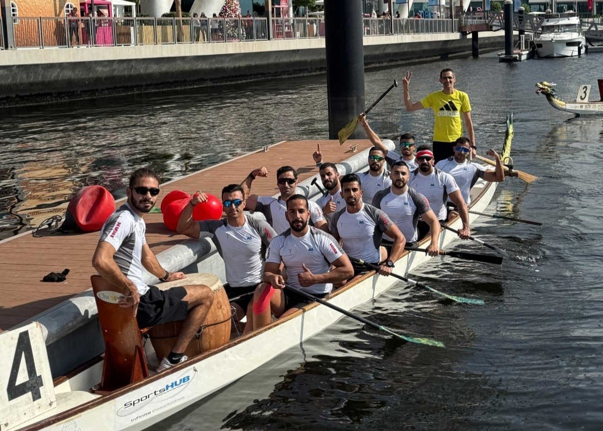 جایگاه چهارم برای تیم ایران در مسافت ۲۰۰۰ متر یوروکاپ دراگون‌بوت