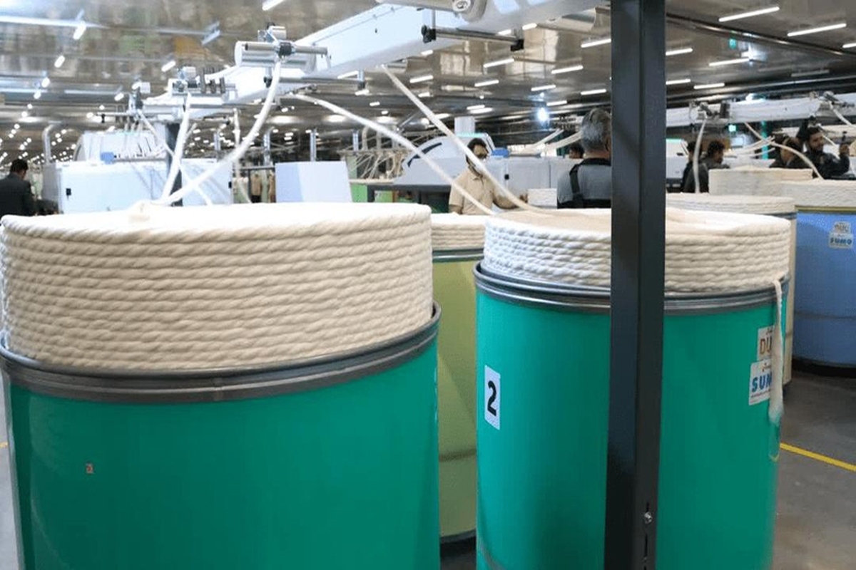 سرمایه گذاری ۲ هزار میلیارد تومانی بانک ملی در صنایع ریسندگی کشور نقش‌آفرینی در راه‌اندازی واحد ۸۰۰۰ تنی نخ یزد