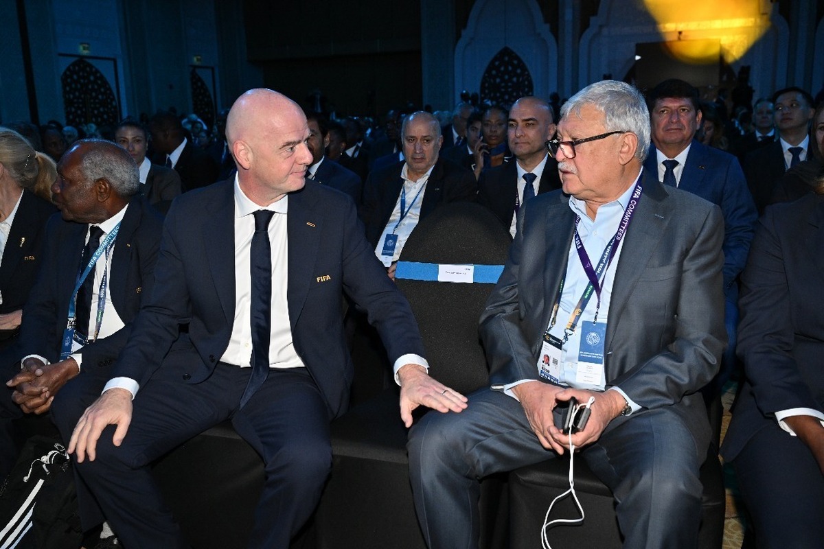 حضور تاج در مراسم برترین‌های فیفا