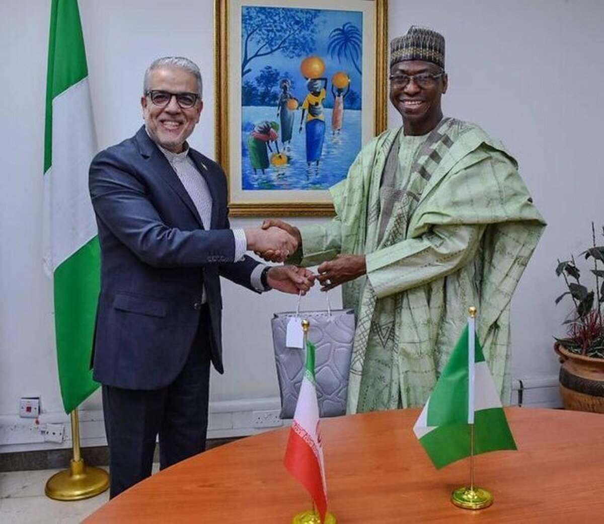 تعهد ایران و نیجریه بر تعمیق روابط دوجانبه