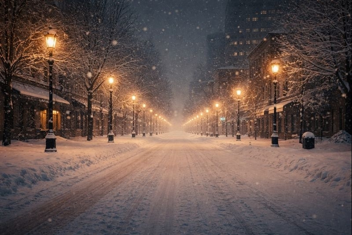 برف با ساختار متخلخل خود، بازتاب صدا در فضا را محدود می‌کند