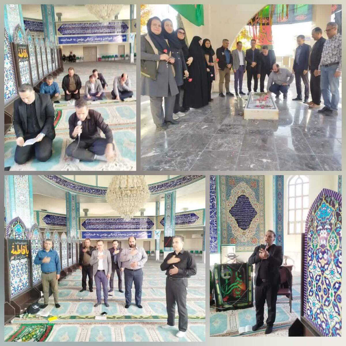 سوگواری شهادت حضرت فاطمه زهرا (س) در مرودشت