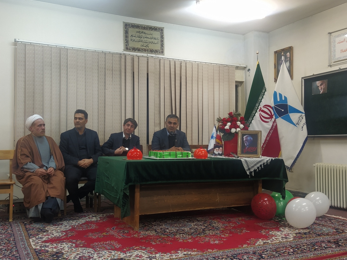 یلدا در دانشگاه آزاد: جشن دانشجویی با حضور رئیس دانشگاه آزاد استان تهران