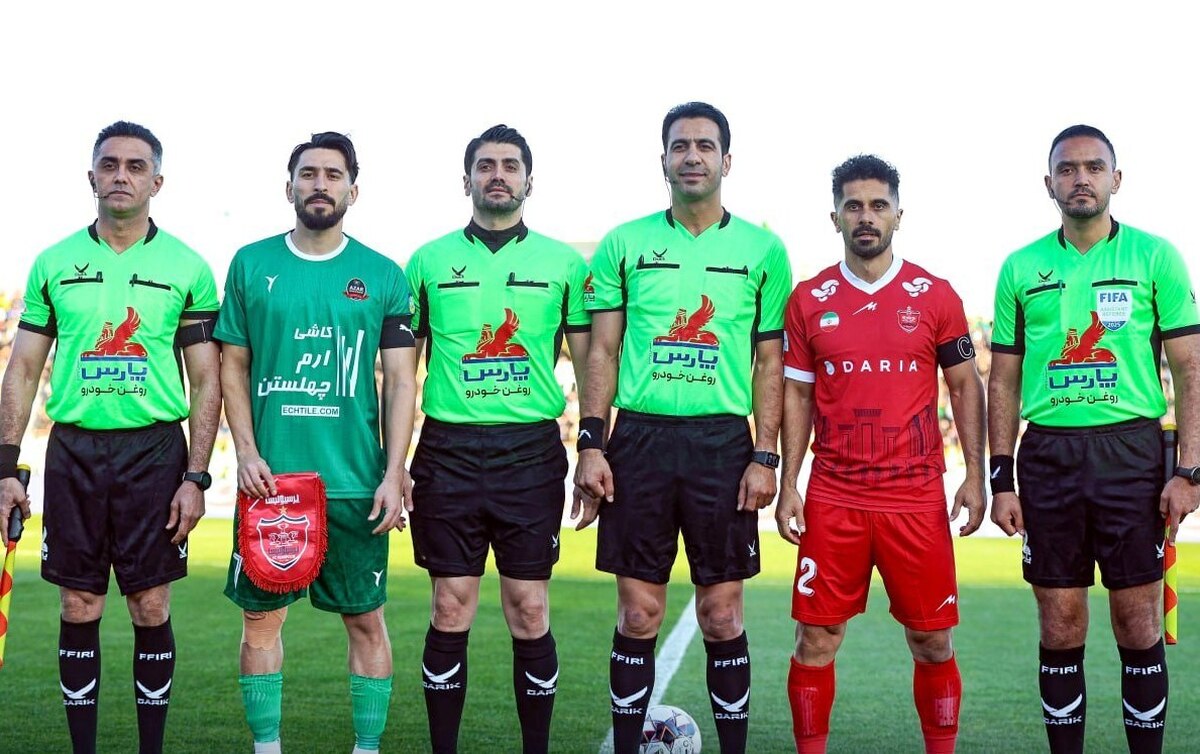 پنالتی شمس آذر گرفته نشد  گل سوم پرسپولیس سالم بود