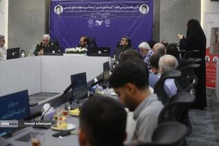 جلسه نقد و بررسی کتاب «تو عاشق شدی» مجموعه خاطرات شفاهی سردار سیروس صابری از روزهای دفاع مقدس و نبردهای رزمندگان