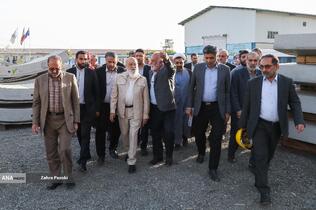 بازدید اعضای شوراهای شهر از خط10 مترو