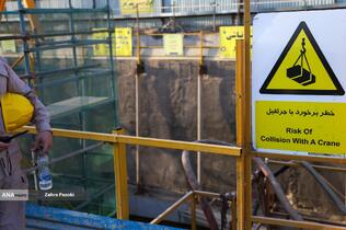 بازدید اعضای شوراهای شهر از خط10 مترو