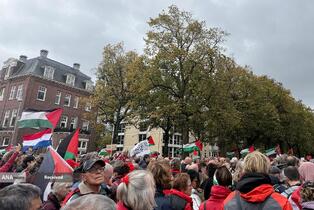 تجمع ۲۵۰ هزار نفری در هلند علیه رژیم صهیونیستی