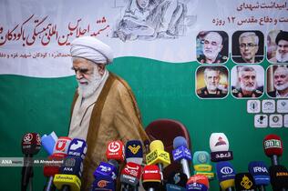 حجت&zwnj;الاسلام محمد&zwnj;حسن اختری رئیس کمیته حمایت از انقلاب اسلامی مردم فلسطین