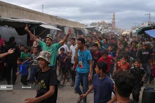 شادی ساکنان غزه از شکست اسرائیل