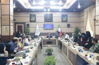 نشست خبری امیر شهرابی شهردار منطقه 14 تهران