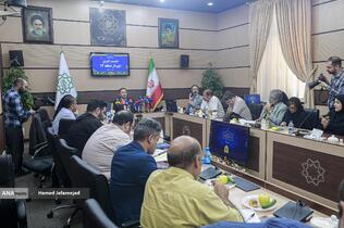 نشست خبری امیر شهرابی شهردار منطقه 14 تهران