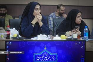 نشست خبری امیر شهرابی شهردار منطقه 14 تهران