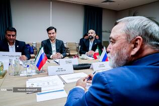 دیدار محمد نظیفی مدیرعامل بورس انرژی ایران با ایگور آرتِمیِف، مدیرعامل بورس بین‌المللی سن‌پترزبورگ