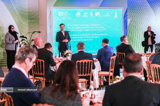 سخنرانی محمد نظیفی مدیرعامل بورس انرژی ایران در پنل ایجاد نظام‌های بین‌المللی شاخص‌های قیمتی حوزه انرژی در هفته انرژی روسیه