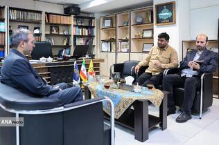 بازدید کامبیز نرماشیری رئیس دانشگاه آزاد اسلامی استان سيستان‌وبلوچستان از خبرگزاری آنا