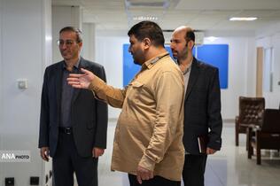 بازدید کامبیز نرماشیری رئیس دانشگاه آزاد اسلامی استان سيستان‌وبلوچستان از خبرگزاری آنا