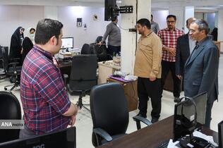 بازدید کامبیز نرماشیری رئیس دانشگاه آزاد اسلامی استان سيستان‌وبلوچستان از خبرگزاری آنا