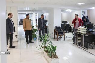 بازدید کامبیز نرماشیری رئیس دانشگاه آزاد اسلامی استان سيستان‌وبلوچستان از خبرگزاری آنا
