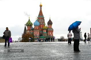 کلیسای جامع سنت باسیل (St. Basil’s Cathedral) در میدان سرخ مسکو روسیه