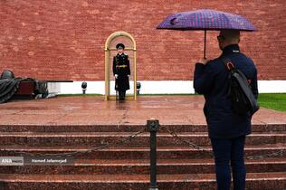 یادمان سربازان گمنام جنگ جهانی دوم در کاخ کرملین مسکو