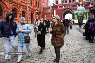 میدان سرخ مسکو در روسیه