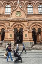 موزه تاریخ روسیه در میدان سرخ مسکو 