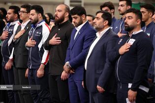 دیدار قهرمانان ورزشی و مدال‌آوران المپیادهای علمی با رهبر معظم انقلاب