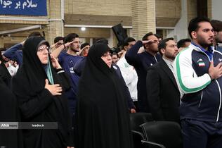 دیدار قهرمانان ورزشی و مدال‌آوران المپیادهای علمی با رهبر معظم انقلاب