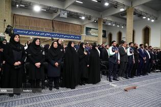 دیدار قهرمانان ورزشی و مدال‌آوران المپیادهای علمی با رهبر معظم انقلاب