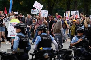 تجمع میلیونی آمریکایی ضد ترامپ با شعار «پادشاهی ممنوع»