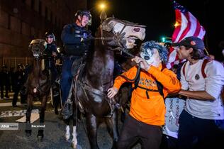 تجمع میلیونی آمریکایی ضد ترامپ با شعار «پادشاهی ممنوع»