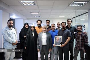 بازدید بیژن رنجبر رییس دانشگاه آزاد اسلامی از تحریریه فضای مجازی خبرگزاری آنا