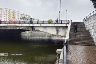 رود موسکوا در شهر مسکو - روسیه