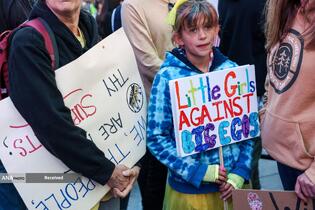 تظاهرات ضد ترامپ «بدون پادشاه» در سراسر آمریکا