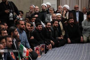 دیدار دانش‌آموزان و دانشجویان با رهبر معظم انقلاب