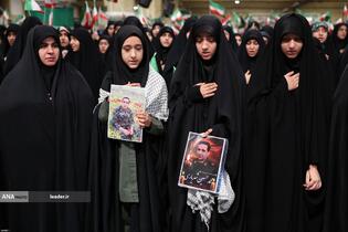 دیدار دانش‌آموزان و دانشجویان با رهبر معظم انقلاب