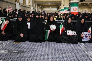 دیدار دانش‌آموزان و دانشجویان با رهبر معظم انقلاب