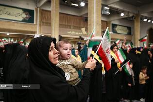 دیدار دانش‌آموزان و دانشجویان با رهبر معظم انقلاب