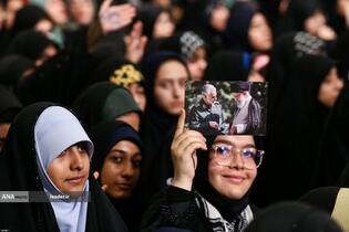 دیدار دانش‌آموزان و دانشجویان با رهبر معظم انقلاب