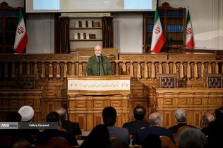 محمد باقر قالیباف رئیس مجلس شورای اسلامی در گرامیداشت روز کتاب و کتابخوانی و کتابداری