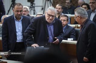 مهدی گلشنی فیزیکدان و نظریه‌پرداز در آیین رونمایی از ویراست جدید کتاب «ارتباط انسان-جهان»